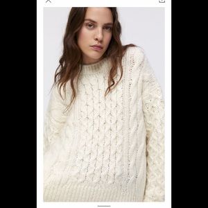 Zara Cable Knit Sweater